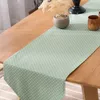 Simple Dining Tassel Fruit Green Elegant cloths Double Layer Anti-stain Tablecloth and Napkin Home Kitchen