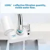 Three-Speed Adjustable Faucet With Flow Display Tap Drinking Water Filter Purifier Home Improvement Kitchen Faucets