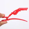 6pcs/lot Plastic Hair Clip Hairdressing Clamps Claw Section Alligator Clips Barber For Salon Styling Hair Accessories Hairpin