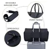 Business Travel Cosmetic Overnight Weekender Duffel Hanging Clothes Bag