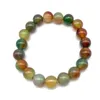 Women Bracelet Natural Colorful Stone Beads Bracelets Elastic 10 Mm Carnelian Dual Color Bangel A Quality Woman Gift Beaded Stran6281739