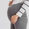 Low Waist Belly Maternity Legging Spring Autumn Fashion Knitted Clothes for Pregnant Women Pregnancy Skinny Pants 210528