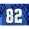 Nikivip Charlie Tweeder＃82 West Canaan Coyotes Movie Men's Football Jersey Shirts All Stitched Blue S-3XL Vintage