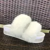 Frauen Fell Hausschuhe Sommer Pelzigen Rutschen Weibliche Flauschigen Indoor Schuhe frauen Bling fuzzy Rutsche Haus Sliders Großhandel Dropshipping X0523