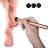 100 pz Pedicure Sandpa Paper Nail Drill Bit Sostituibile Carta di levigatura 15mm 20mm 25mm 35mm Accessori manicure Salon Foot Calluse Tool