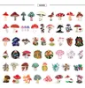 50Pcs-Pack Colorful Mushroom Aesthetics Vinyl Sticker Waterproof Stickers for Water Bottle Laptop Planner Scrapbook Wall Skateboard Journal Organizer Decals