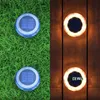 태양 LED 지상 조명 야외 정원 조명 묻힌 장식 램프 12leds 테라스 풍경 빛