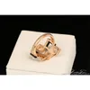 AAA+Cubic Zircon Rings HotSale Rose Gold Color Fashion Brand Party Square Acrylic Retro Jewelry For Women DFR091 X0715