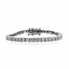 Fashion Custom Silver 925 Diamond Moissanite Tennis Bracelet Women298U6454752