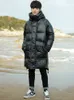 Män Dam Jacka Lång Vinter Ungdom Parka Tjock Coat Fashion 95% Vit Duck Down Kläder