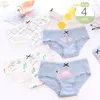 4pcs / lot bomull barn underkläder trosor för tjejer barn boxare briefs panty för 9-20 år gammal tonåring kläder 2517 Q2