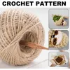 Other Garden Supplies Panier Rangement Flowerpot Plant Holder Macrame Hanger Basket Artificial Tillandsiav Wall Hanging Decoration Makrama G