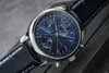 Orologio da uomo multifunzione da 40 mm orologio da polso da uomo impermeabile zaffiro orologi da lavoro Moonphase Cronografo Bracciale automatico movimento 7751