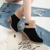 Designer-Winter Warm Ankle Snow Booties Martin Australia Boot Lady Boots Cowboy Bottes Chaussons Shoes Women Big Size