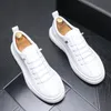 White Boots Summer Fashion 2021 Small Shoes Korean Version Simple Board Zapatillas Hombre B36 138 68838