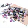 Crystal grind watermeloen toermalijn originele steen ornament wol kleur decoratie energie landscaping aquarium degaussing