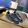 Designer Fashion Trainer Sneaker Intage Casual Shoes Virgils Alligator-Präglad Svart Grå Brun Vit Grön Kalv Läder Fransk Ablohs Mens Shoe H04131