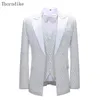 Thorndike 2021 nya män senaste design kostym blazers väst byxor skräddarsydda kostymer tuxedo för bröllopsfest gentleman t1101 x0909