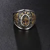 Американские солдаты из нержавеющей стали Вьетнамские ветеринары Vet Rings Vet Retro Black Gold Gold ветеран Cadre Соединенные Штаты Мужские военные кольца USN ювелирные изделия