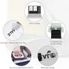 Fönsterklistermärken Glitter Värmeöverföring Rolls Iron On för t-tröjor Flash HTV kuddar Easy Cut och tryck på dekorfilm DIY Pattern