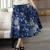 Kjolar shanghai berättelse 3 storlek valfri blandning linne lång skjorta kort kjol vår sommar kinesisk stil bohemian
