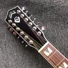 43 بوصات 12 سلاسل غيلد الغيتار الصوتية الصلبة الراتينج أعلى 12 غذارة قوم guitare الصوتي