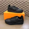 High quality luxury designer shoes Spring and summer men's sports yellow embossing calfskin production size38-45 mkjlaa0002