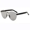 #Buy One Get One# Fashion Candy Runde Sonnenbrille Transparenter Rahmen Männer Frauen Designer Leichte Sonnenbrille Farbverlaufsbrille für Männer Frauen