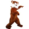 Mascot kostymer Jaguar Tiger Leopard Mascot kostymer Vuxen djurtecknad för semester