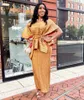 Etniska kläder 2 Tvådelat kjol afrikanska kläder Kvinnor skeva nackstoppar lösa kostymer 2021 dashiki elegant streetwear africa lady294g