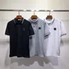 Hochwertige Herren-T-Shirts, klassische Polos, kurzärmelige Sommer-Baumwoll-Stickerei, luxuriöses T-Shirt, neues Designer-Poloshirt, High-Street-T-Shirt