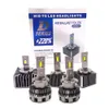 1 ensemble de phares de voiture LED Canbus D1S D2S D3S D4S D1R D2R D3R D4R D5S D8S, ampoule 35W 4300LM, Kit pour remplacer la Conversion HID 6000K