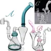 HOISHAHS HITMAN BONG Hurtownie Brilluty Cake Glass Classic Małe Dab Rigs Recykler Rury wodne z 14mmłączem