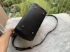 2021 Designer Luxury Bag Satchel Messenger Handbag Leather Strim Handles with Shoulder Strap Crossbody French N41056