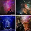 Astonaut Starry Sky Sky Projector Lâmpada Galaxia Estrela Projeção a laser USB Carregamento Atmosfera Lâmpada Crianças Decoração Decoração menino Garoto de Natal 21126