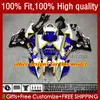 Injectie Mold Bodys voor BMW S-1000RR S 1000RR 1000 RR S1000-RR 09-14 19NO.3 S1000RR 09 10 11 12 13 14 S1000 RR 2009 2010 2011 2012 2013 2014 OEM FACEERS KIT Blauw Geel