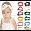 Bébé Fille Or Polka Dot Bandeaux Nourrissons Oreilles De Lapin Bandes Enfants Headwraps Bandanas Enfants Zwcjr Ahzr8