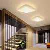 Plafondverlichting LED Light Flush Mount Lamparmaturen 18 W 24 W vierkante oppervlakte Modern voor badkamer Slaapkamer Keuken