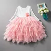 Cosplay 2021 Summer Girl039S Lace Fluffy Flower Kids039S Princess7417247