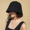 Moda Trendy Wiadro Kapelusz Kobiety Solid Color Shade Ochrona przeciwsłoneczna Rybak Letni Cienki Męski Sombreros De Cubo Gorra Szeroki Brim Kapelusze