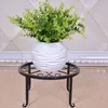 Wrought Iron Potted Flower Stand Balcony Home Decoration Garden Plant Creative Pot Display Planters & Pots