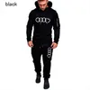 2 Pieces Sets Tracksuit Men Hooded Sweatshirt+pants Pullover Hoodie Sportwear Suit Male Camouflage Joggers Winter Clothes 211220