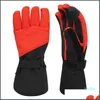 Ski Protective Gear Snow Sports & Outdoors1 Pair Winter Cycling Touch Screen Gloves Outdoor Sport Skiing Brushed Lining Waterproof Keep Warm