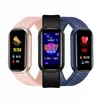 Y16 Smart Watch Touch Control Heart Rate Monitor IP65 Vattentät 0,96 tum Sport Armband Fitness Tracker för utomhus