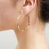 Hoop Ohrringe Sommer Mode Einfache Geometrische Elegante Großen Kreis Für Frauen Mädchen Schmuck Pendante Huggie
