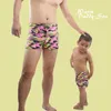 Kamouflagefamilj som matchar Father Son Swim Trunk Bathing Suits Parent Child Beach Wears Men Swimsuit Barn Badkläder Mäns shorts