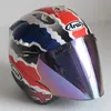 Capacetes de motocicleta Capacete semi-aberto rosto masculino feminino Casco Vintage Scooter Jet Retro Pare Moto Cascos Pará