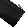 High quality men's and women's wallets long short single zipper embossed leather Purse with box card 26 colors233F