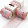 3PCS/Set Painting Washi Masking Tape Cute Adhesive DIY Decoration Sticker Scrapbooking Diary Stationery 5M KDJK2105 2016