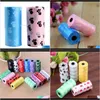 Seat Ers Pet Supplies Home & Garden1 Roll Colorful Dog Cat Waste Pick Up Clean Travel Bags Poop Bag Car Cleaning Products Drop Delivery 2021